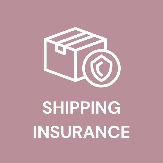 Shipping Insurance (Coverage for lost packages of up-to $250)