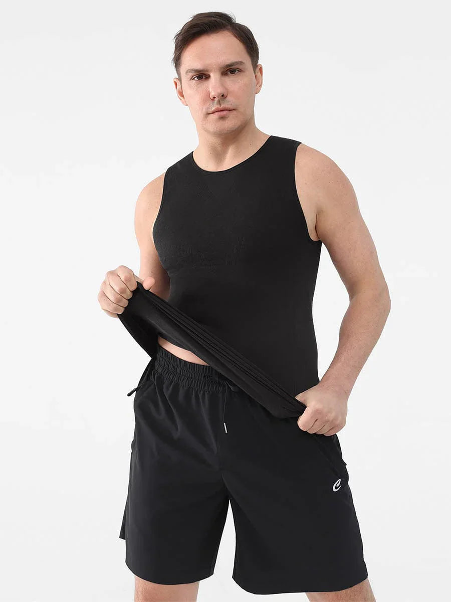 Men’s Seamless Shaping Top - HeyShape