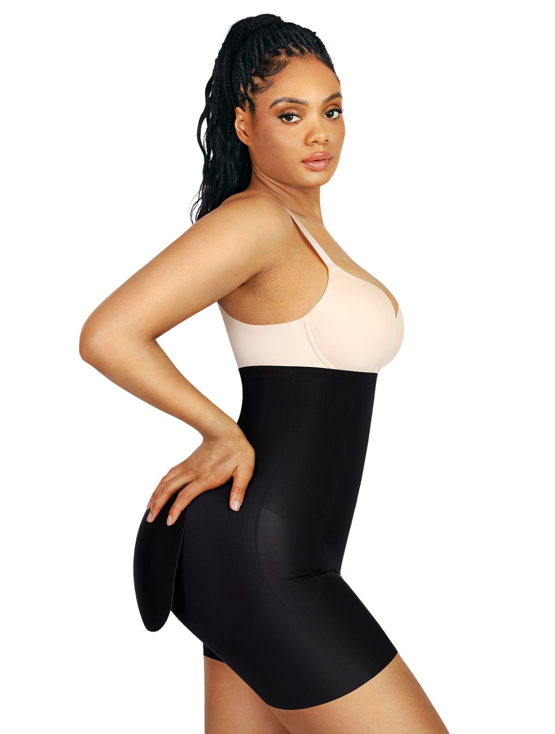 Ultra High Waisted BBL Shorts - HeyShape